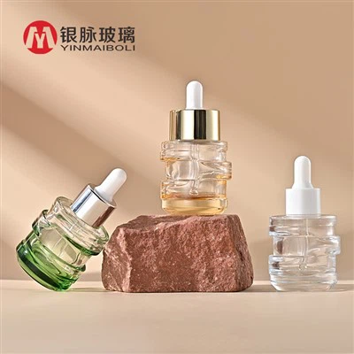 30 ml-es kozmetikai cseppentős palackok